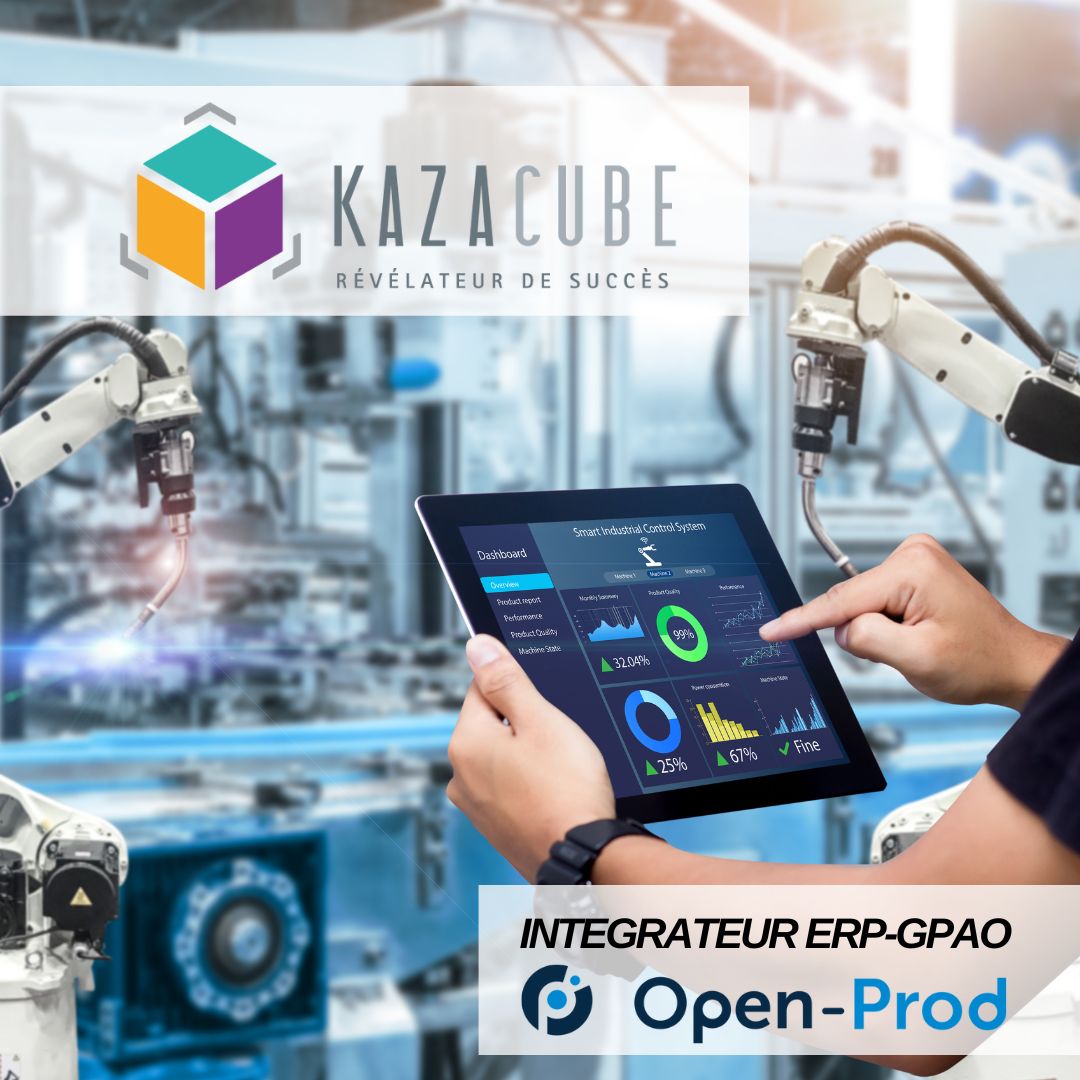 On parle de nous !  Kazacube, partenaire Open-Prod en France, au Maroc et en Tunisie INTEGRATEUR - DISTRIBUTEUR